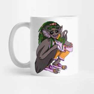 Sammy the fashionable Monster under the bed! Mug